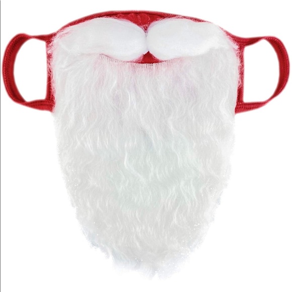 Safe Santa novelty face mask, unisex, New - Picture 3 of 5